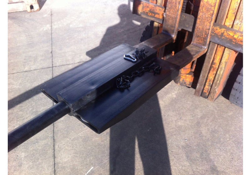 Carpet pole for forklift -- 2.4m long Carousel 2