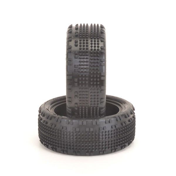 SCHUMACHER - CACTUS FUSION 2 - 1/10 4WD BUGGY FRONT TYRE - BLUE (2pcs) Carousel 1