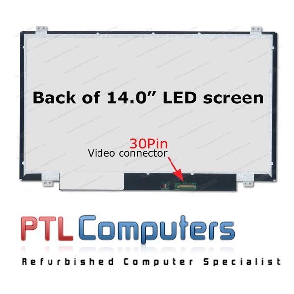 14" 14.0 LED Laptop Slim Screen 30 pins NT140WHM-N41 N140BGE-E43 HB140WX1-301 Carousel 1