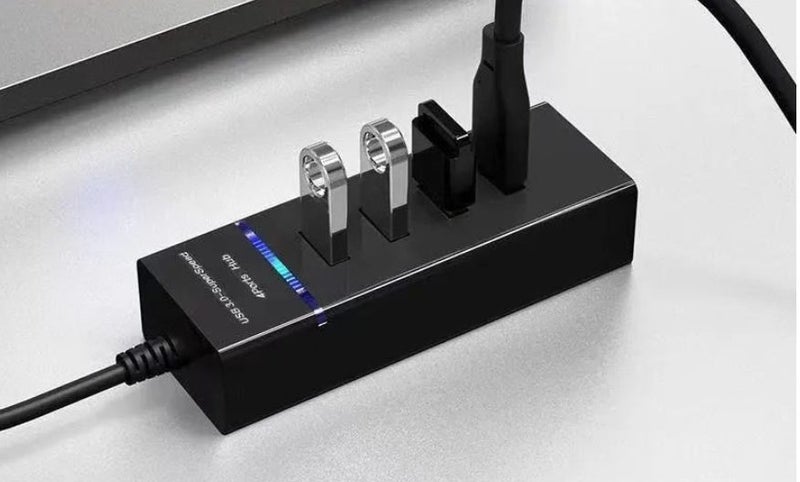 USB Hub 3.0 Super Speed 4 Ports 130cm Carousel 2