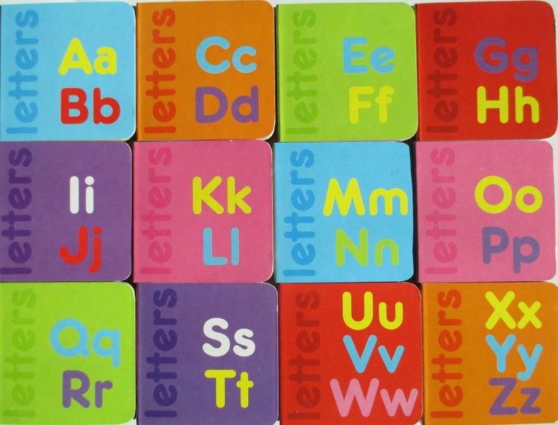 Letter books - 12 little Alphabet books (board books) Carousel 1