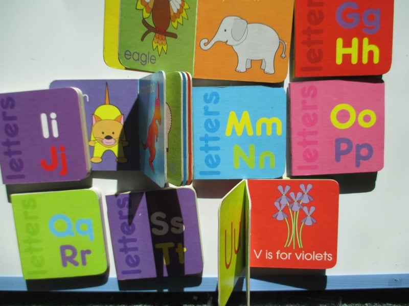 Letter books - 12 little Alphabet books (board books) Carousel 2