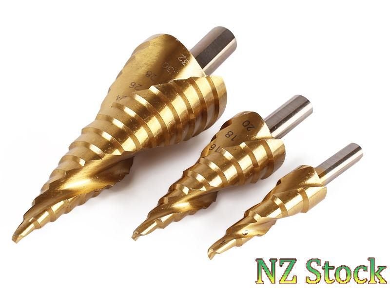 PTN NEW Step Drill Bits Set Sale Sale Carousel 1