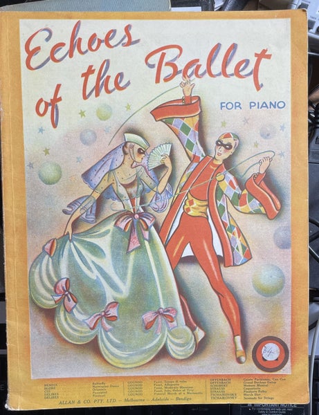Vintage Echoes of the Ballet for Piano Carousel 1