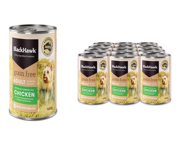 Black Hawk Grain Free Chicken Canned 400g - 1box(12Canned) Carousel 1