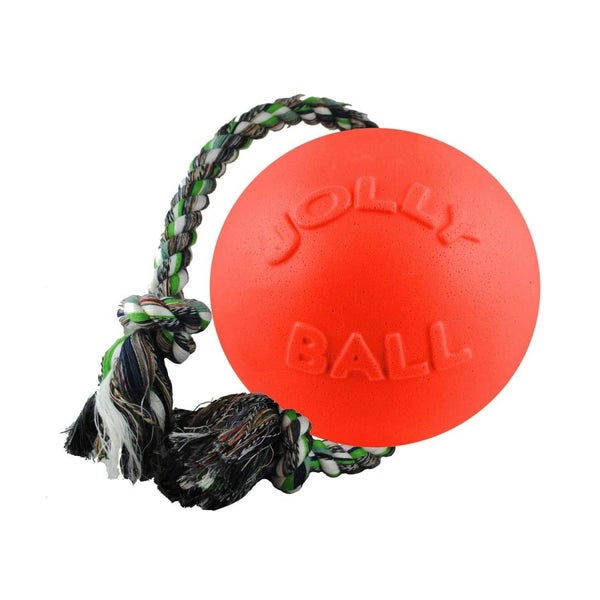 DOG TOY - JOLLY PET ROMP-N-ROLL ORANGE 20CM Carousel 1