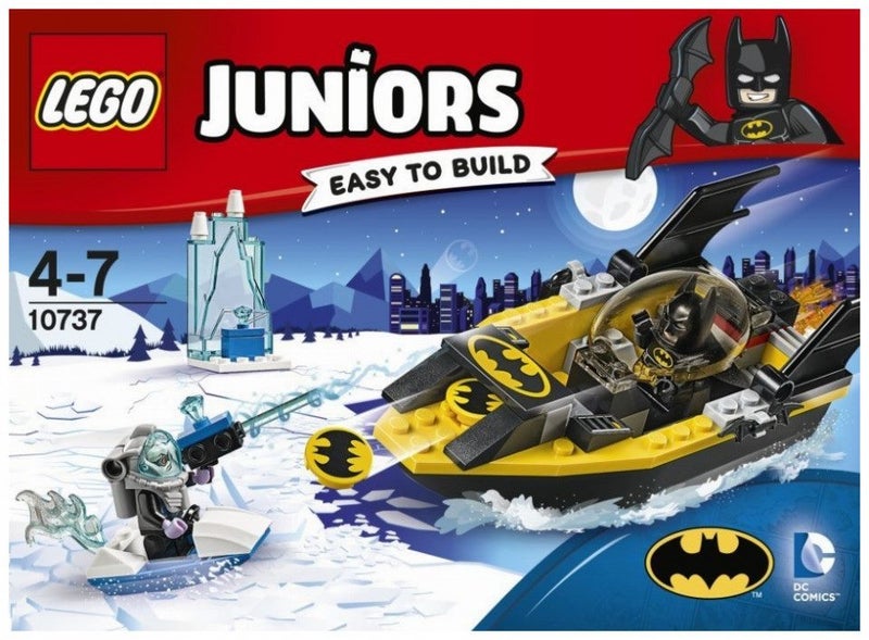 AWESOME LEGO JUNIORS SUPER HEROES SET - BATMAN vs MR FREEZE - Carousel 1