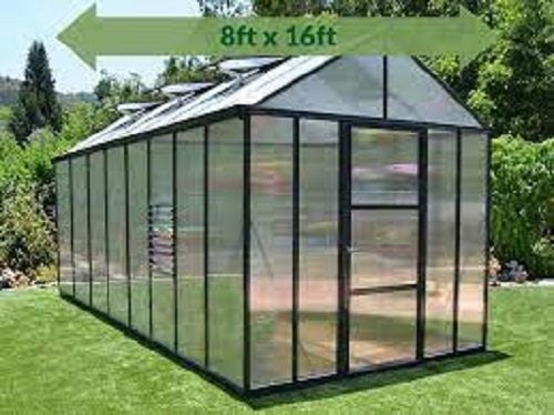 Greenhouse 8ft x 16ft Glory Premium - Charcoal - $650.00 SAVING!63003978499715112
