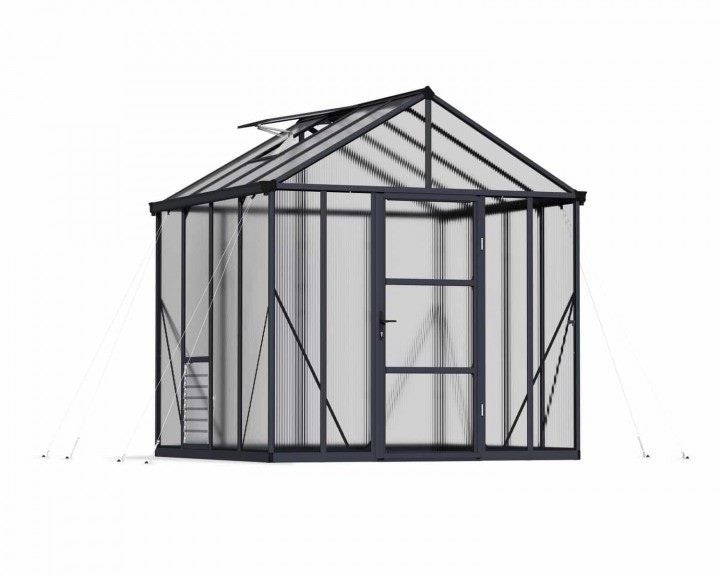 Greenhouse 8ft x 8ft Glory Premium - Charcoal. $650.00 SAVING!629719679842571120