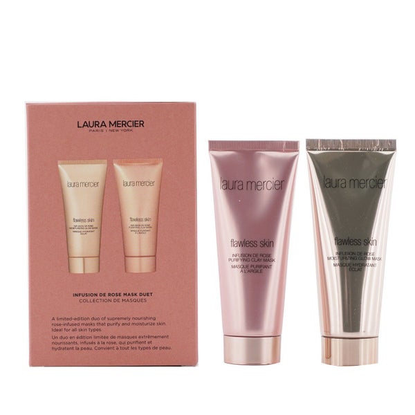 LAURA MERCIER - Infusion De Rose Mask Duet Set: 1x Flawless Skin Infusion De Ros Carousel 2