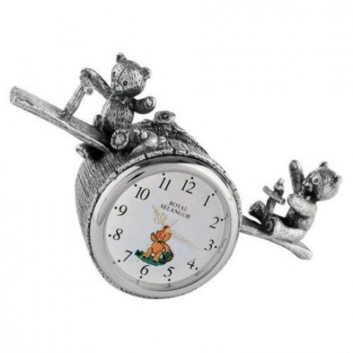 Royal Selangor Teddy Bears' Picnic - Playtime Table Clock Carousel 2