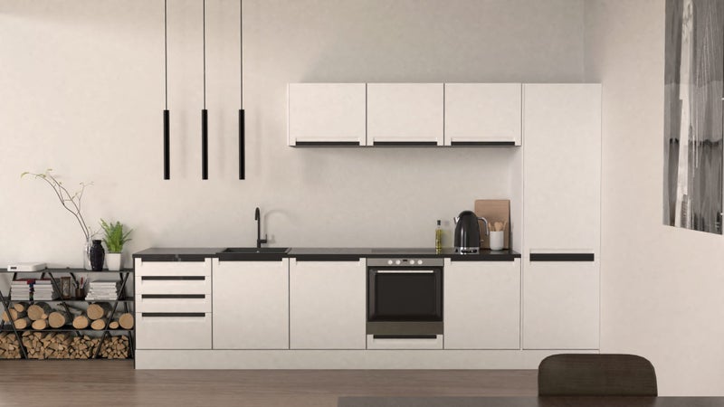 Italian Made Kitchen With Built in Handle Carousel 1
