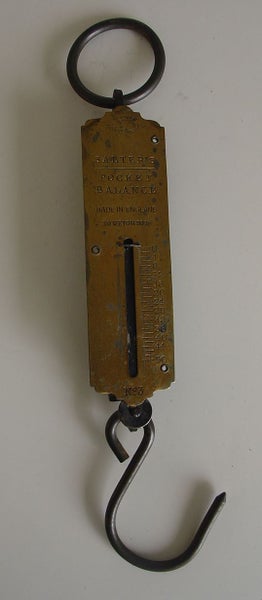 Salters Pocket Balance No. 3 To Weigh 50lb Carousel 1