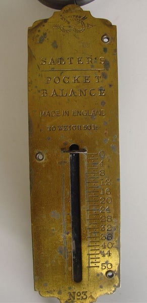 Salters Pocket Balance No. 3 To Weigh 50lb Carousel 3