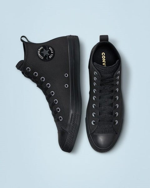 .Unisex Converse Chuck Taylor All Star Tec-Tuff Water Resistant High Top Blac... Carousel 7