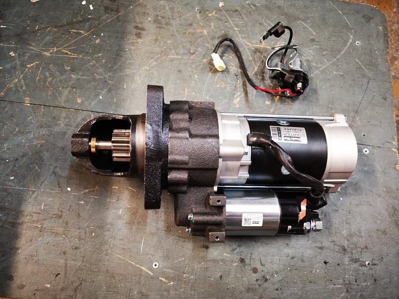 Starter Motor for Komatsu PC360-7/8 6D114 Engine 24V 6KW 12T 600-813-4530 Carousel 1