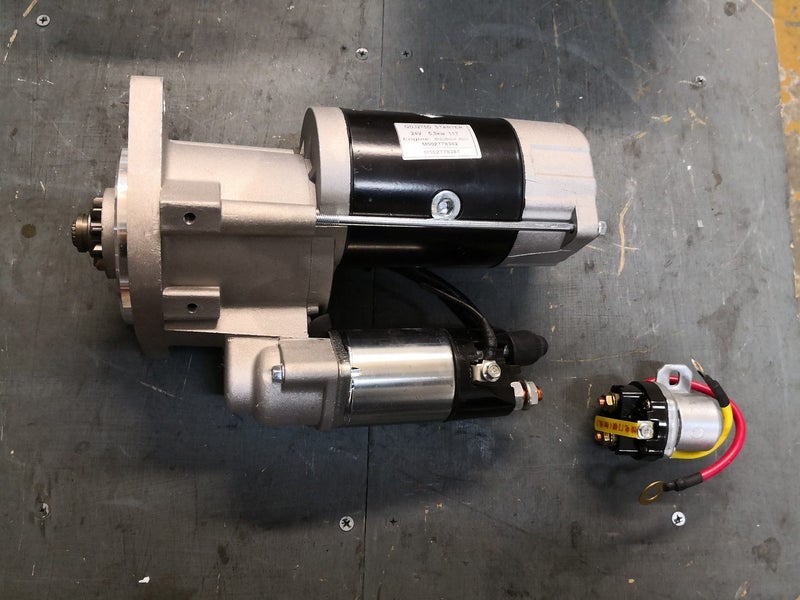 Starter Motor for Kobelco SK200-3 or SK200-5 with 6D31 engine part no: M2T78381 Carousel 1