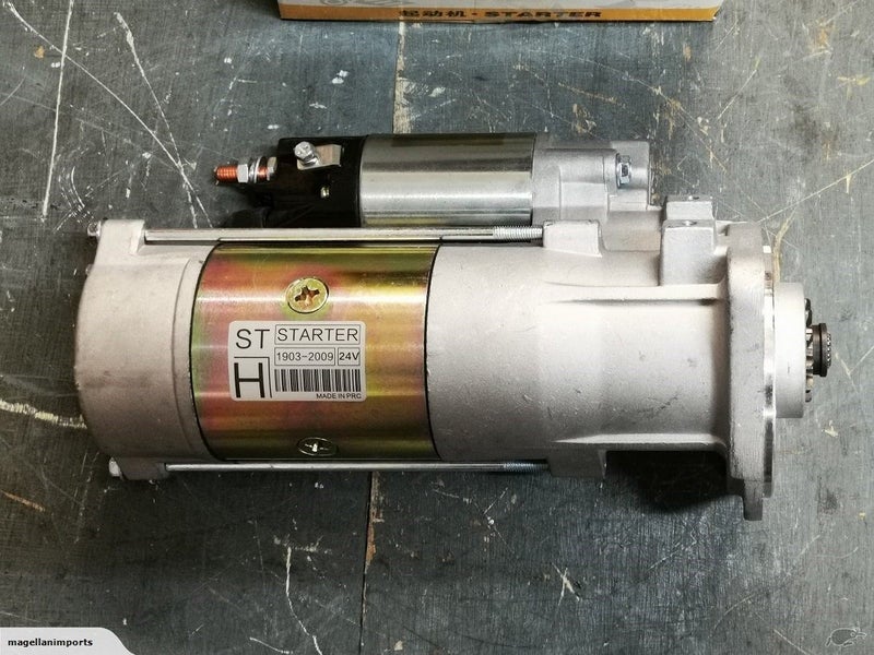 Starter Motor for Kobelco SK200-6 HD820 with 6D34 Engine QDJ2456B 24V 11T 5.0KW Carousel 1