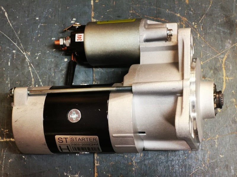 Starter Motro for CAT E70B/E40B with 4DR5 engine QDJ2403D 24V/9T/3.2KW 8S-9096 Carousel 1
