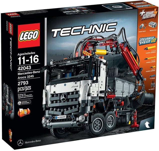 Lego Technic 42043 Mercedes-Benz Arocs 3245 ~ Brand New Carousel 1