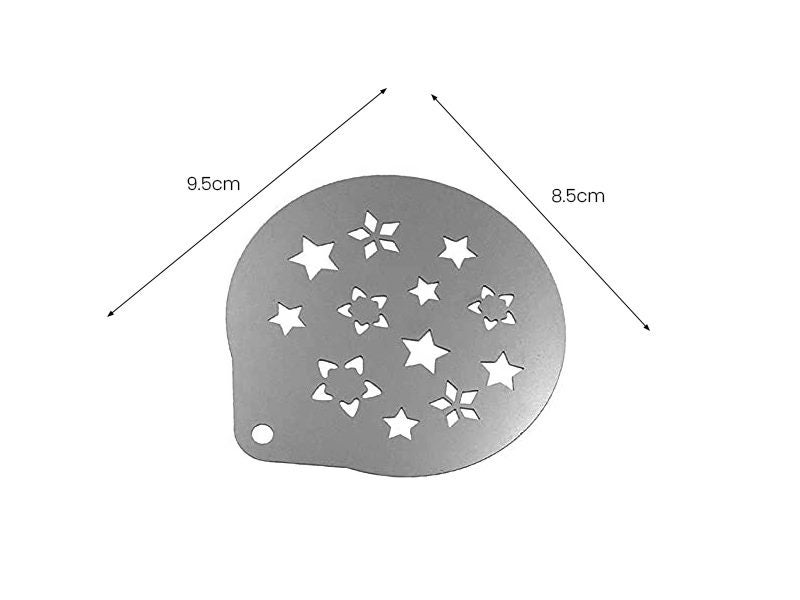 Coffee Stencil-8pc Carousel 6