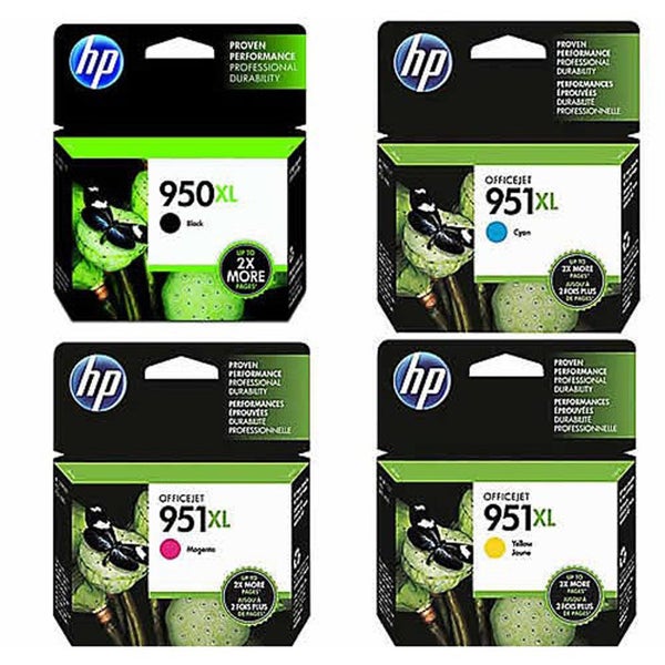 HP 950XL 951XL 4 Colours Value Pack Ink Cartridge Carousel 1