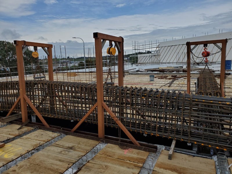 rebar shell beam fabrication frames Carousel 2