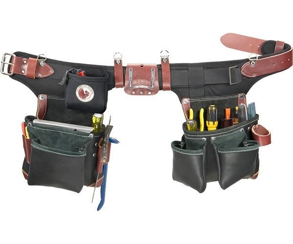 Adjust-to-Fit™ Green Building™ Tool Belt Set - Black B9588 Carousel 1