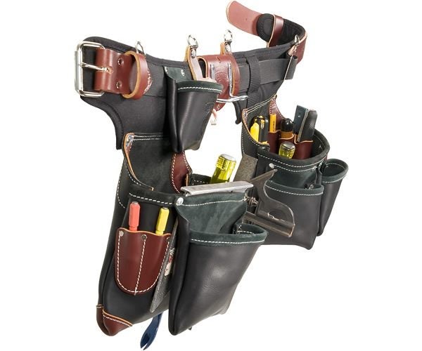 Adjust-to-Fit™ Green Building™ Tool Belt Set - Black B9588 Carousel 2