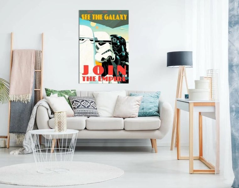 Free Shipping 1 Panel Canvas Wall Art - Join the Empire Carousel 2