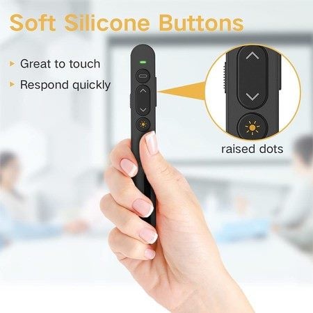 Wireless Presenter 2.4GHz USB Control Presentation PPT PowerPoint Clicker Carousel 1