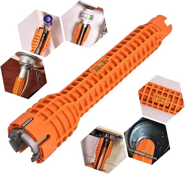 5 In 1 Multi-Function Sink Water Pipe Tap Faucet Installer Wrench Spanner Tool Carousel 1