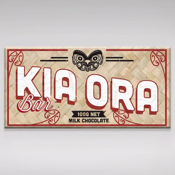 Bloomsberry & Co 'Kia Ora Flax' Milk Chocolate Bar Carousel 1