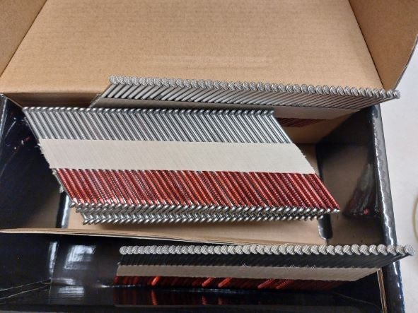 Framing Nail Gun Nails 75mm Stainless Steel Jolt Head R/Shank Carousel 1