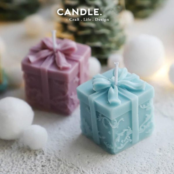 Candle Silicone Mold DIY Soap Making Gift Box for Soap Making Handmade Soap Xmas Carousel 1