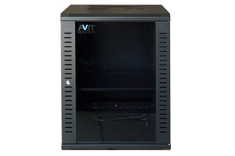 AVIT 15 RU 600x450mm Deep Single Section Wallmount Cabinet W6415ST Carousel 1