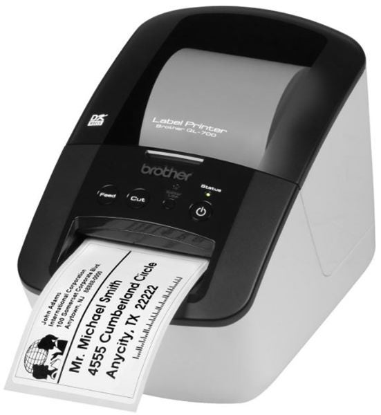 Brother QL700 Label Printer Carousel 1