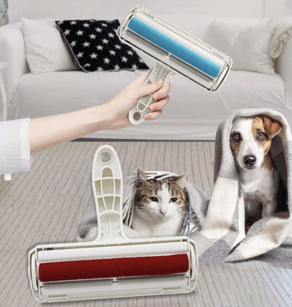 Pet Hair Remover Roller Sticker Dog Hair Cleaner Convenient Sofa Clothes Carousel 1