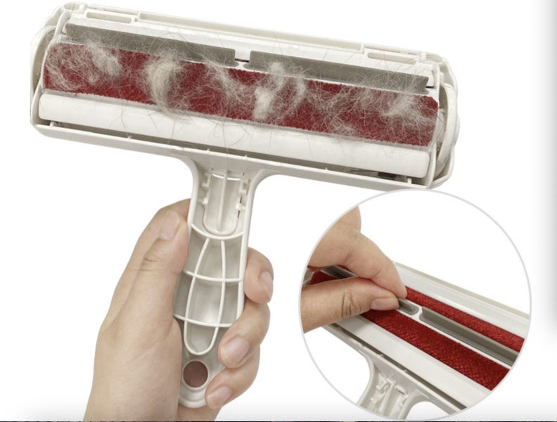 Pet Hair Remover Roller Sticker Dog Hair Cleaner Convenient Sofa Clothes Carousel 2