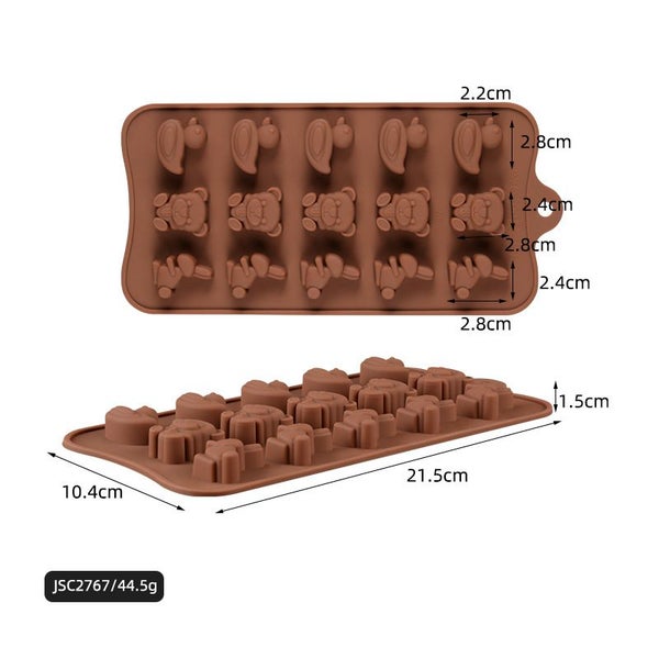 Silicone Mold Candle Wax Plaster Resin Casting Epoxy Cake Soap Chocolate Making Carousel 2