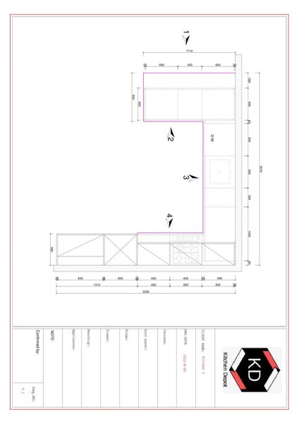 Shaker style Kitchen - complete kitchen with Laminate benchtop, New style Grey Carousel 5