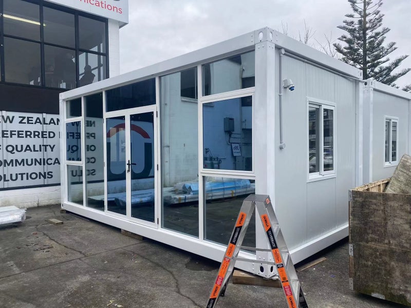 6*3m Glass Wall PORTABLE UNIT / CABIN/TINY HOUSE Carousel 1