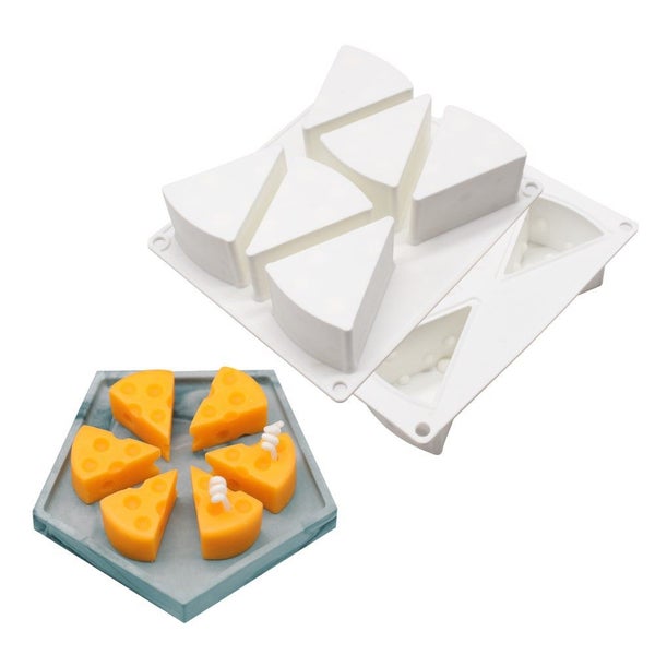 Silicone Mold Candle Wax Plaster Resin Casting Epoxy Cake Soap Chocolate Making Carousel 1