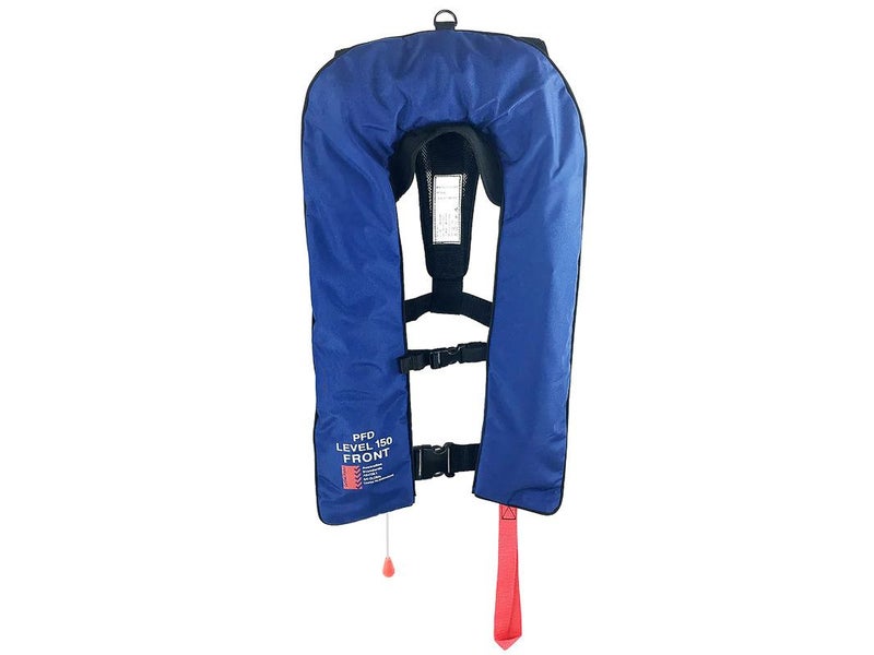 Inflatable Life Jacket - Single Pull Manual Inflation - MENACE Carousel 1