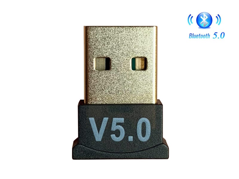 Mini USB Bluetooth 5.0 Dual Mode Adapter Dongle for PC, Laptops Carousel 1