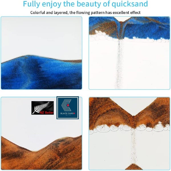 Brand New 3D Deep Sea Sandscape Display Art Picture Glass Frame *Sale NOW*62947151914113114