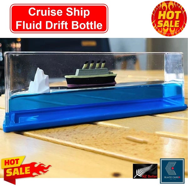 Brand New Titanic Cruise Ship Model Liquid Paperweight Home Decor *Sale NOW*62932722078595114
