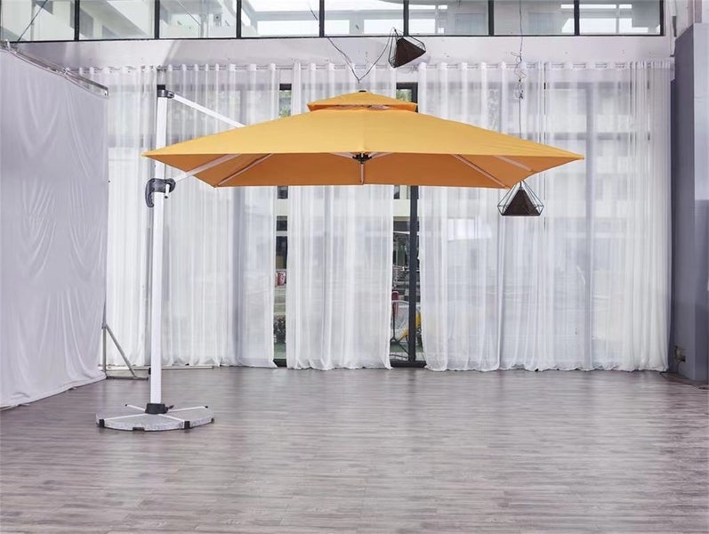 *MG*High Quality Sun Umbrella 2.5m with 92kg Marble Base * 5 colour avaliable Carousel 1