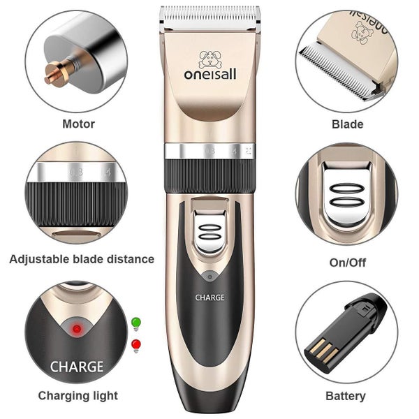 Pet Clipper Hair Electric Clipper Grooming Trimmer Kit Shaver For Cat Dog Rabbit Carousel 2