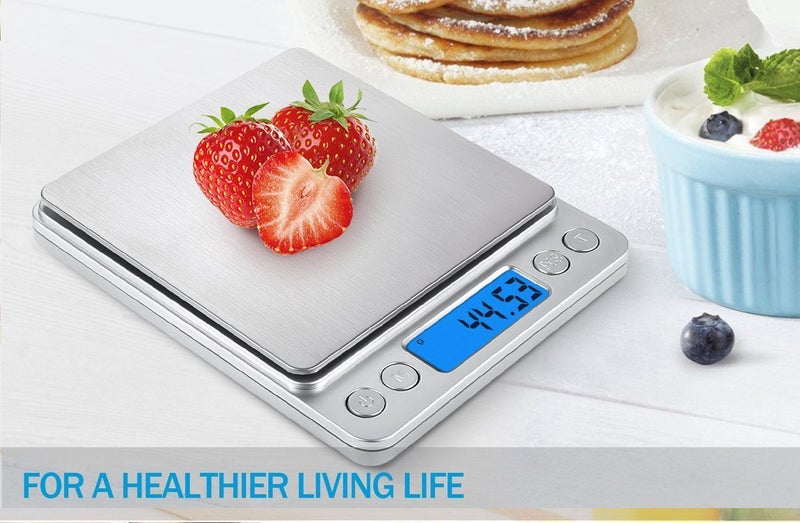 Digital Scale Jewelry Accurate Kitchen Digital Scales 0.1 - 3000g Carousel 5